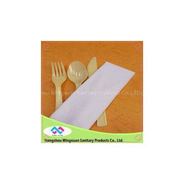 Disposable Fast Food Restaurant Hotel Automatic Chinese Hot Airline Paper Tissue Napkin Fork Spoon Packing