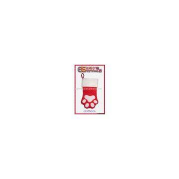 embroidered christmas stocking  09STM91A