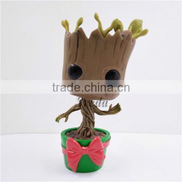 2017 hot movie Guardians of the Galaxy baby Groot action figure Holiday Dancing Groot #101 pop