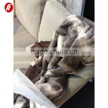 plush mink fur blankets usa supermarket