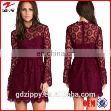 2014 High Quality Lace Dress Design Casual Clothes For Women