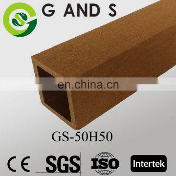 2016 High Quality Environmental WPC 50*50MM stand column Pergola&Pavilion with buautiful appearance