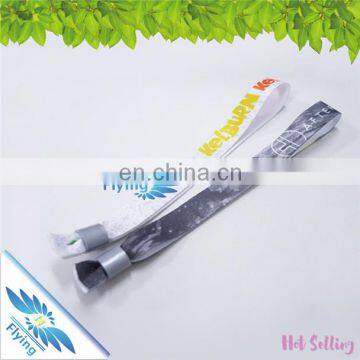 New Arrival Festival Fabric Wristbands, Cheap Custom Door Tickets Wristbands for Events