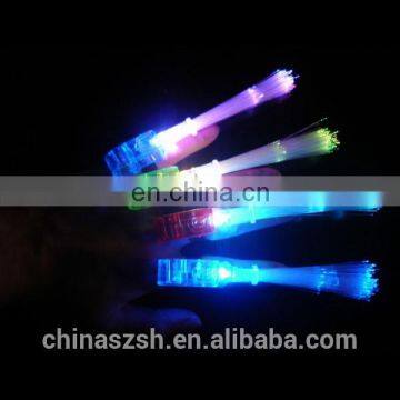 Green Color LED Magic Flashing Finger Light With Black Belt photo-4