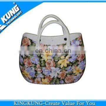 Non plastic plastic carry bag EVA bag for shopping