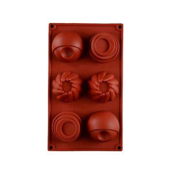 Free Sample Food Grade Silicone Cake Mould Baking Mousse Pudding Mould Tool