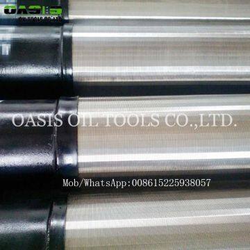 6 5/8'' 168mm Double Layer Wrapped Well Screens All-welded Square Slot Cylinder Screen photo-2