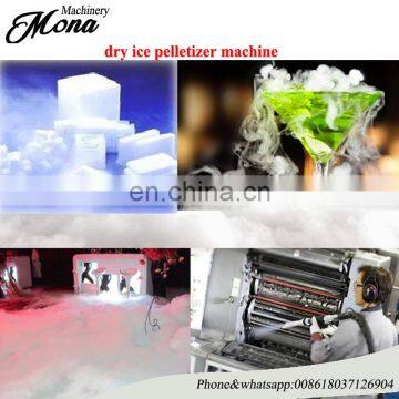 CO2 pelleting machine producing dry ice dry ice pelletizer machine