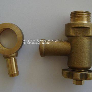 Custom-made Brass Precision Casting Spare Parts for Valve