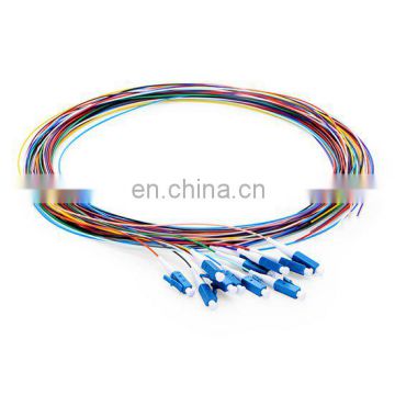 4/6/8/12/24/48 cores LC/SC/FC/ST/LSH/UPC OM4 Multimode Fiber Optic Pigtail