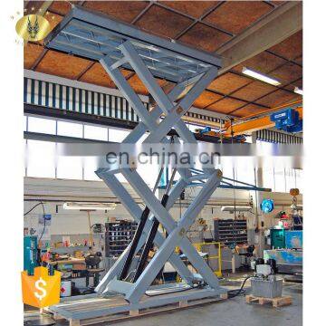 7LSJG Shandong SevenLift Manual Operation Hydraulic Workshop Scissor Lift Table 2 Ton