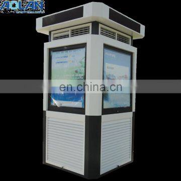 Portable desert air cooler green advertising use movable air conditioner