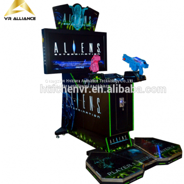New 2 Players Alien Shooting Game Kids Arcade Game Machine photo-5