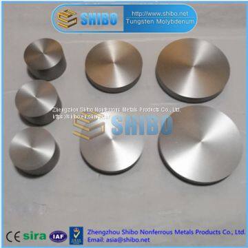 Professional Manufacturer High Purity Polished Tungsten Disc With Best Quality photo-3