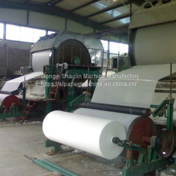 Hot sale jumbo tissue roll manufacturing equipment toilet tissue paper making machine