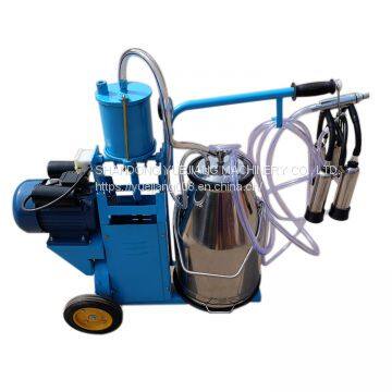 durable dairy farm animal piston best dairy mobile mini milking machine for farm portable