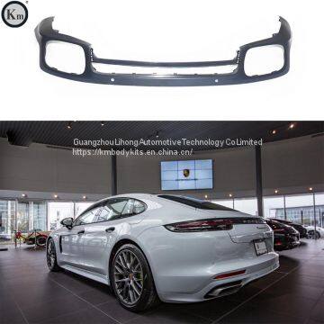 Km for 2017 2018 2019 panamera 971 upgrade GTS style sport design bodykits rear bumper rear diffuser