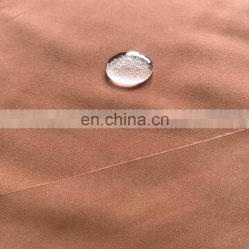 Chinese Factory Supplier Waterproof Polyester Twill Peach Skin Microfiber Fabric photo-4