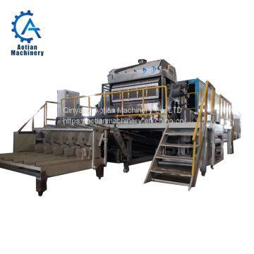 Automatic Pulp Moulding Machinery Capacity 1500 Pieces Paper Egg Tray Making Machine