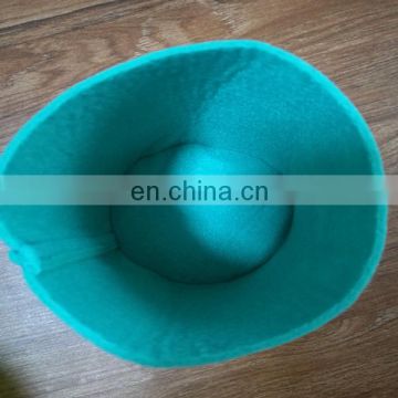 Wholesale Reusable Custom 2mm Felt Plant Grow Bag with pointed color