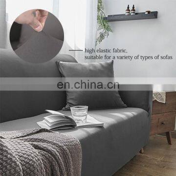 2020 Hot Sale New Design High Quality High Elastic Slipcover Fitted Sofa Cover For Livingroom photo-3