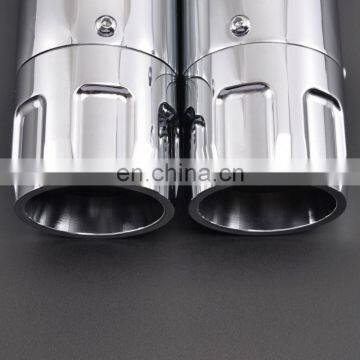High Quality Chrome Steel Slip-On Mufflers Exhaust Pipes Fits For Harley Sportster XL 1200N 883 photo-5