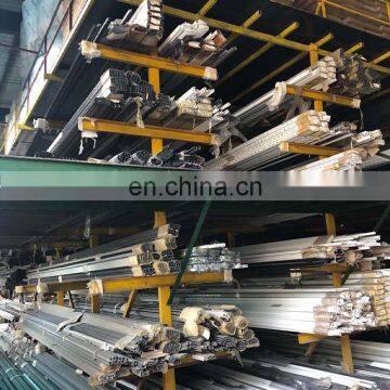Mid Frame Thin Gentle Sliding Showcase Glass Door Aluminium Profiles for Bifold Doors