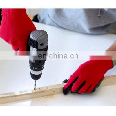 Medium Nitrile Palm Coating Seamless Knit Garden Gloves