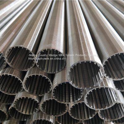 Stainless Steel 304 Johnson Water Wire Screen , Anti Corrosion Johnson Water Filter Screen