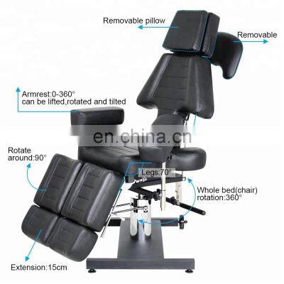 Professional Tattoo Chairs Hot Sales Tattoo Supplies Tattoo Artist Chair