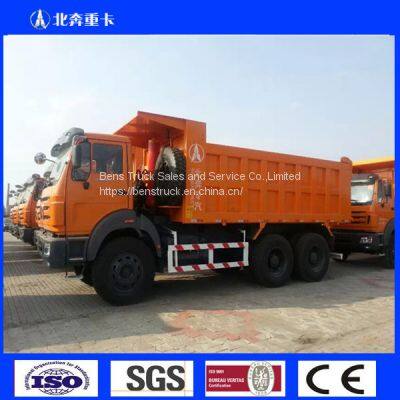 North Benz Beiben Truck NG80 6x4 380HP 20CBM 10 Wheels Tipper Truck Dump Truck for Sale