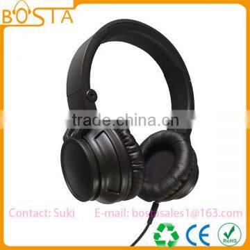 2016 Good quality fancy wholesale funny black stereo best selling fashion headphones