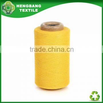 Manufacturer 20s yellow colour jersey cotton yarn HB565 in China