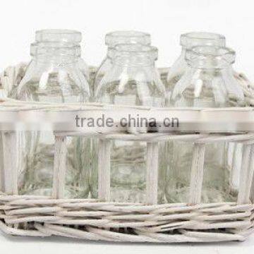 White Willow Wicker Baskets. Baskets.