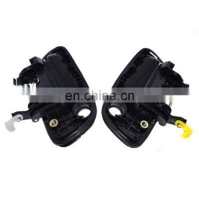 Free Shipping!Front Black Left & Right Outside Exterior Door Handle For 01-05 Hyundai Elantra