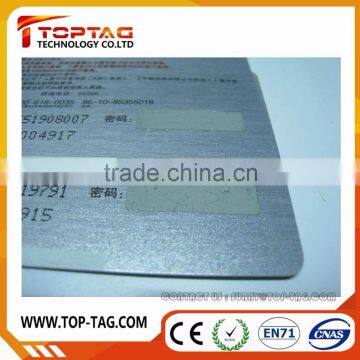 Paper / PVC Card With Signiture Panel , Magnetic Stripe , QR Code , Barcode photo-3