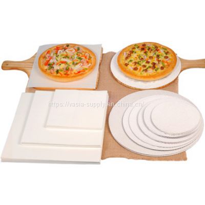 Wholesale Greaseproof pizza box wax paper cardboard recycling grease resistant pizza boxes