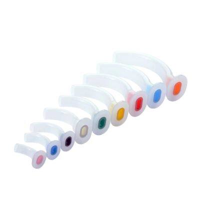 colored Airway Guedel Oropharyngeal Airway Guedel Type For Tracheostomy Tube various sizes