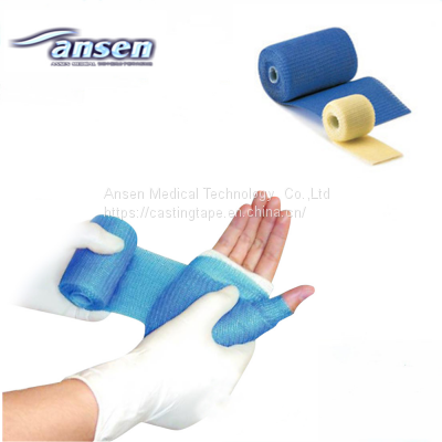 Medical Polymer Products 2inch to 6inch Width Fiberglass Orthopedic Casting Tape photo-5