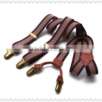 lady /men good dress fashion clip suspenders