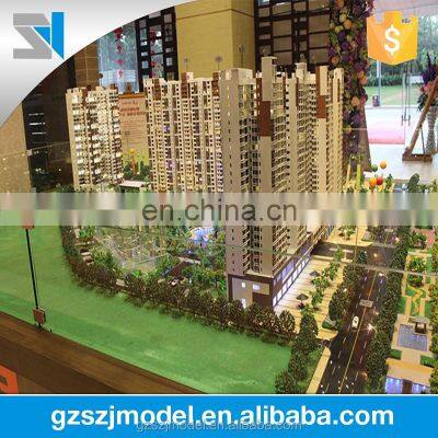 Building miniature 3d residential model real estate model making factory