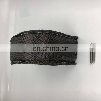 T25 T3 T4 T6 T78/88 Carbon Fiber Titanium Lava Black Turbo Blanket Jacket Turbocharger Cover photo-3