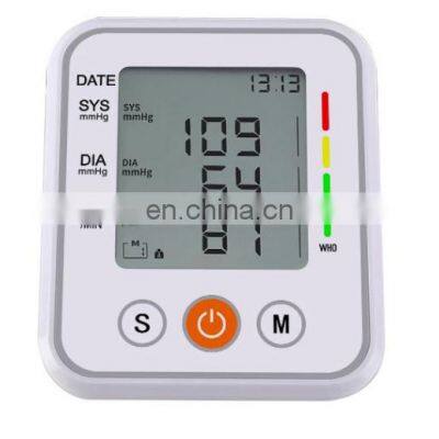 Good quality arm type digital electronic BP Machine with Voice Function Blood Pressure Monitor for home use