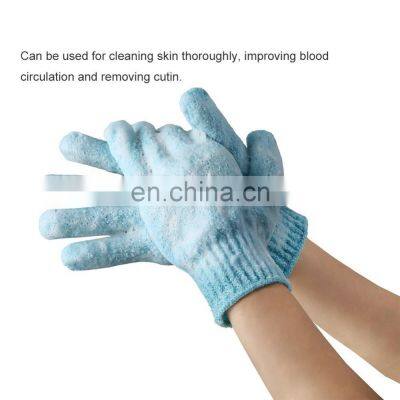 Promotional Unisex Nylon Exfoliating Bath Gloves Shower Gloves for Sale photo-3