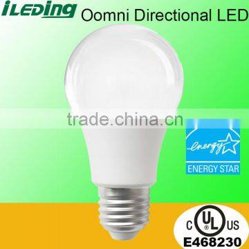 9.5W 800lm 60mm E26 LED Lights A19 Bulb with UL
