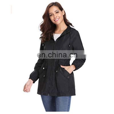 Wholesale custom brand  womens jackets  denim outdoor waterproof down jacket custom hoodies plus size coat