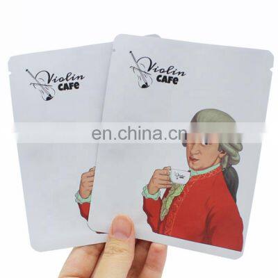 Digital printing low MOQ heat seal bag for drip coffee tea sachets packaging