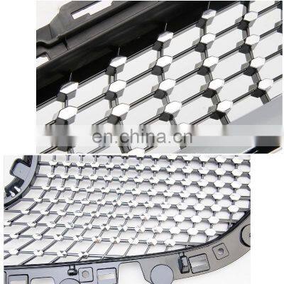 Honghang Auto Accessories Front Bumper Grille Wholesale Diamond ABS Modified Racing Grills For CX5 CX-5 2017-2020 photo-4