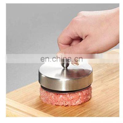 Stainless Steel Burger Patty Press, Adjustable Hamburger Press Patty Maker photo-3