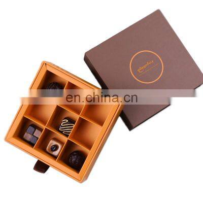 3x3 Direct factory made  350 gram paper chocolate box printed  cartoon Bakery packaging boxes